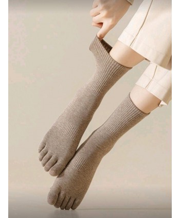 Чорапи с пръсти анатомични едноцветни 3 чифта